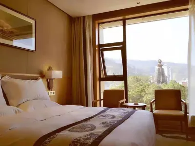A room in Xinxiang Songlai Grand Hotel, Congjiang