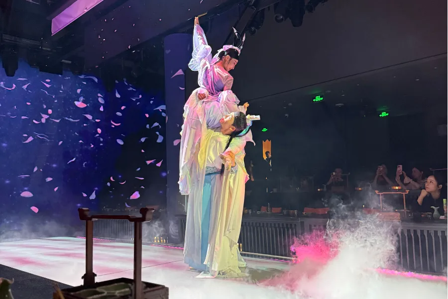 shuyanfu shanghai hanfu show immersive banquet dinner