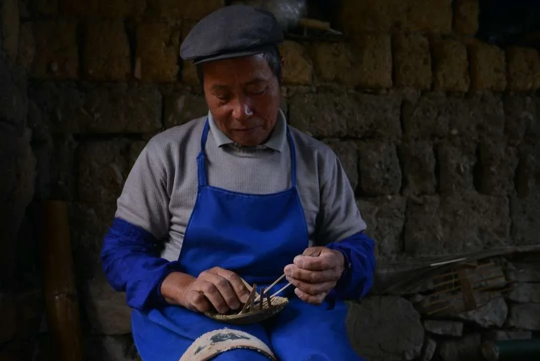 Hani bamboo embroidery